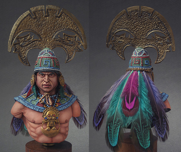 Figures: Mochica warrior Figures: Mochica warrior
