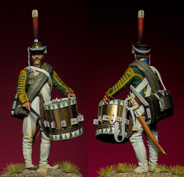Figures: Drummer, Semyonovsky regt. Figures: Drummer, Semyonovsky regt.