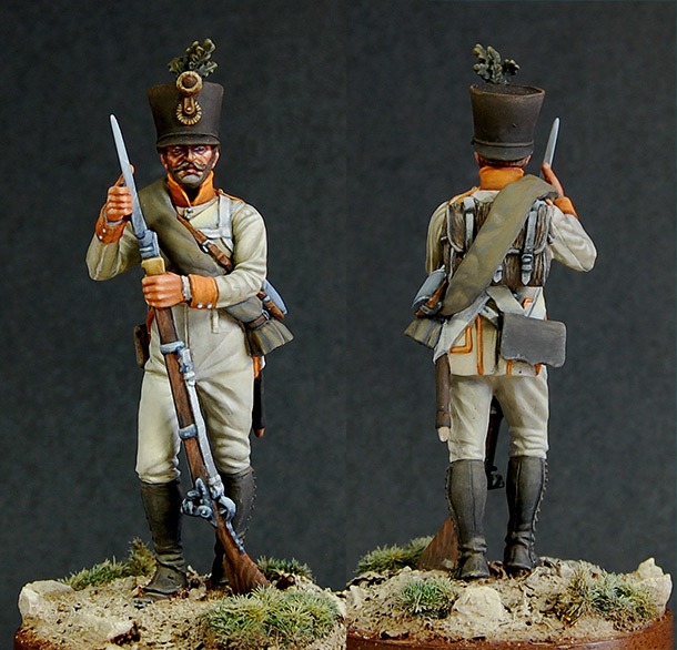 Figures: Private, 59th regt. (Jordis), Austria Figures: Private, 59th regt. (Jordis), Austria
