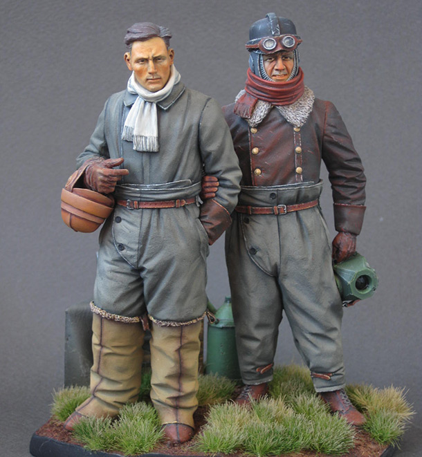 Figures: German aviators, WWI Figures: German aviators, WWI