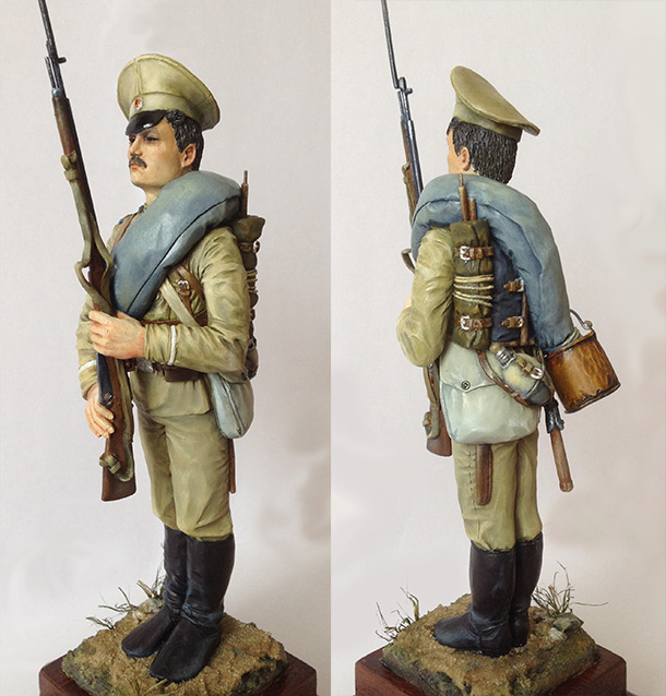 Figures: Private, Leib Guard Semyonovsky regt. Figures: Private, Leib Guard Semyonovsky regt.