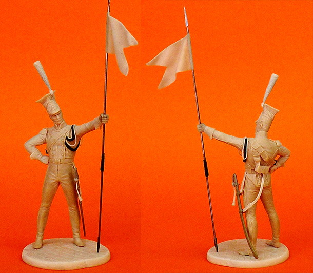 Sculpture: Polish lancer, 1812 Sculpture: Polish lancer, 1812