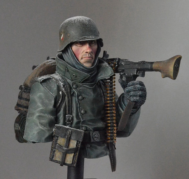 Figures: Machine gunner. Near Moscow 1941 Figures: Machine gunner. Near Moscow 1941