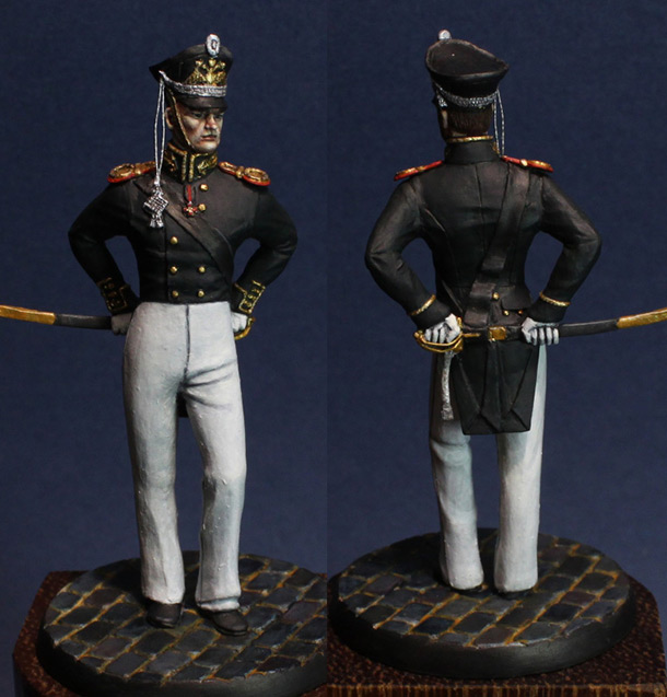 Figures: Senior officer, Guard Equipage, 1812-16 Figures: Senior officer, Guard Equipage, 1812-16