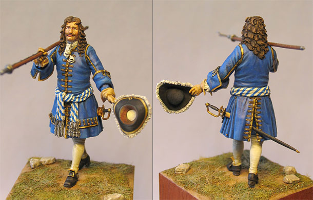 Figures: Bavarian Officer, 1701-1714 Figures: Bavarian Officer, 1701-1714