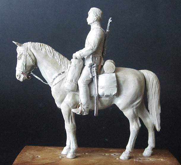 Sculpture: Dragoons private, 1897-1907 Sculpture: Dragoons private, 1897-1907