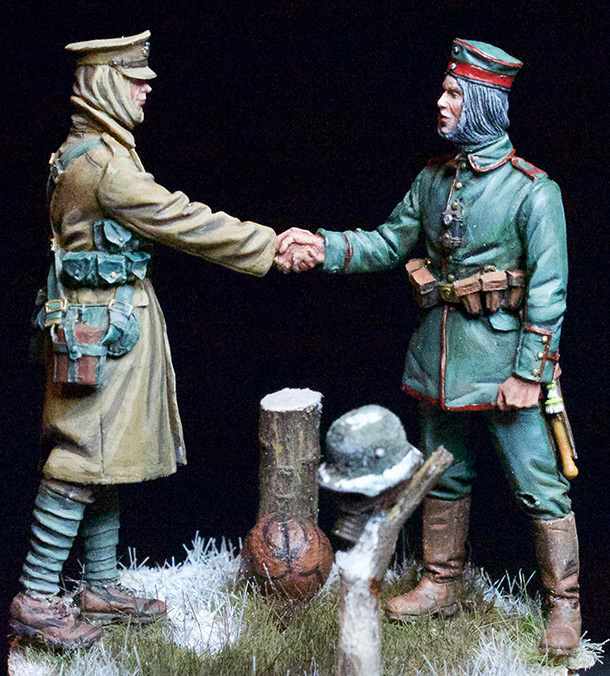 Dioramas and Vignettes: Christmas Truce, 1914 Dioramas and Vignettes: Christmas Truce, 1914