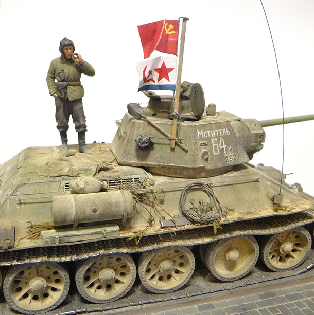 Dioramas and Vignettes: T-34-76. Crimea, 1944 Dioramas and Vignettes: T-34-76. Crimea, 1944
