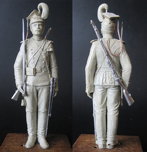 Sculpture: Private, army lancers, 1908-14 Sculpture: Private, army lancers, 1908-14