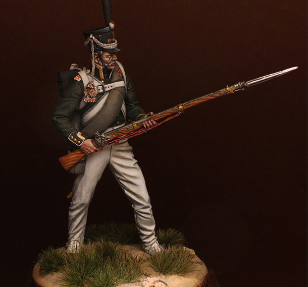 Figures: NCO, 2nd Marine regt., 1812-14 Figures: NCO, 2nd Marine regt., 1812-14