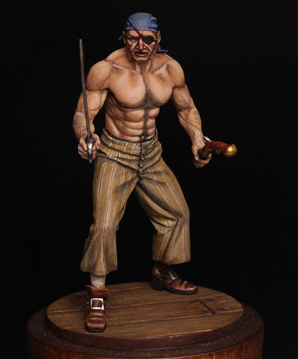 Figures: Pirate, XVIII cent. Figures: Pirate, XVIII cent.