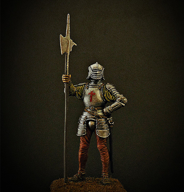 Figures: English halberdier, 1513 Figures: English halberdier, 1513