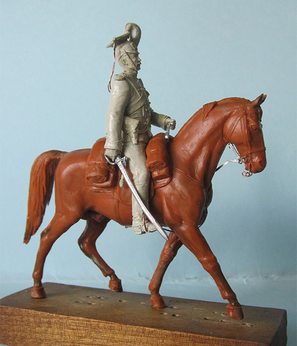 Sculpture: Captain, lancers regt., 1913 Sculpture: Captain, lancers regt., 1913