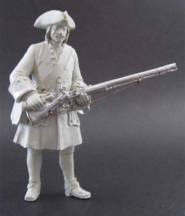 Sculpture: Fusilier, 1710 Sculpture: Fusilier, 1710