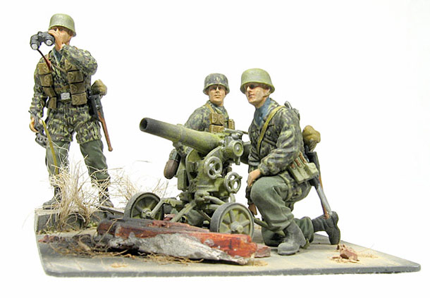Dioramas and Vignettes: Enemy Tanks at Left! Dioramas and Vignettes: Enemy Tanks at Left!