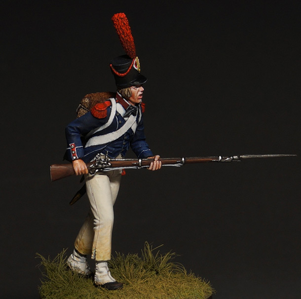 Figures: Carabineer of light infantry, 1800 Figures: Carabineer of light infantry, 1800