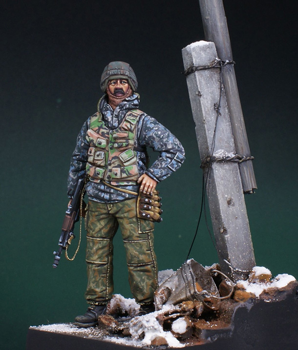 Figures: Scout, Russian Internal Troops, Chechnya, 1995 Figures: Scout, Russian Internal Troops, Chechnya, 1995