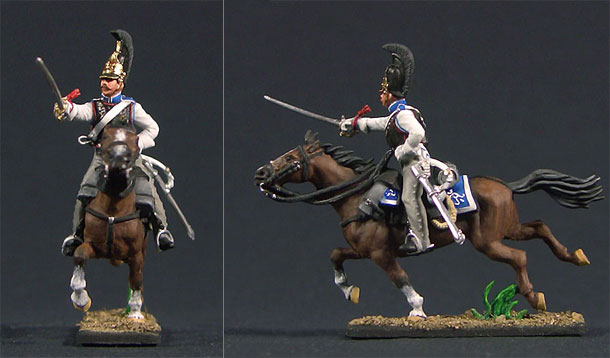 Figures: Private, Glukhov Cuirassiers, 1813 Figures: Private, Glukhov Cuirassiers, 1813