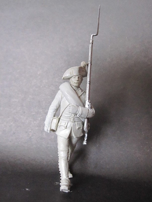 Sculpture: Musketeer, 1758 Sculpture: Musketeer, 1758