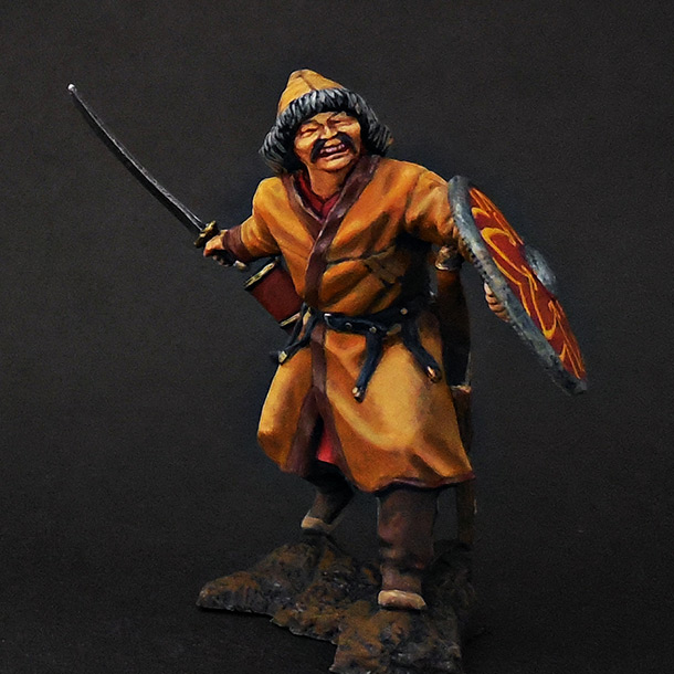 Figures: Golden Horde warrior, 14 A.D.