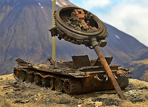 Dioramas and Vignettes: T-72B… 08.08.08. Dioramas and Vignettes: T-72B… 08.08.08.