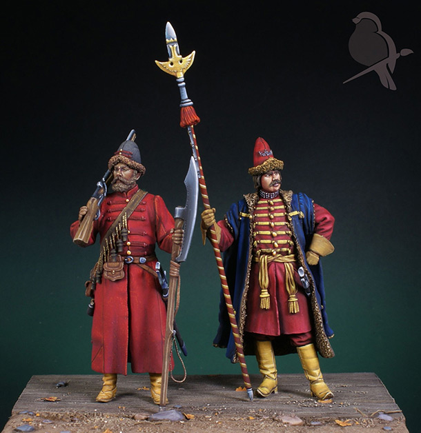 Dioramas and Vignettes: Strelets and Sotnik, 5th Prikaz Dioramas and Vignettes: Strelets and Sotnik, 5th Prikaz