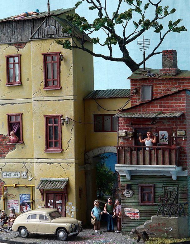 Dioramas and Vignettes: Sovietskaya street Dioramas and Vignettes: Sovietskaya street