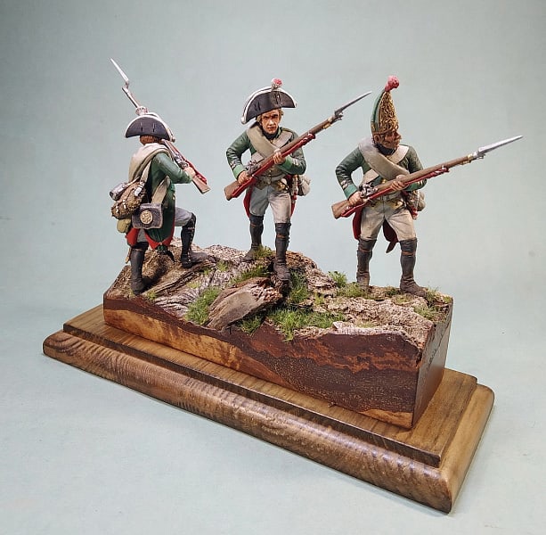 Dioramas and Vignettes: Russians in Switzerland. Suvorov's campaign, 1799, photo #1