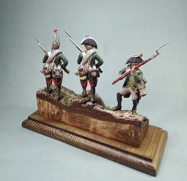 Dioramas and Vignettes: Russians in Switzerland. Suvorov's campaign, 1799, photo #2