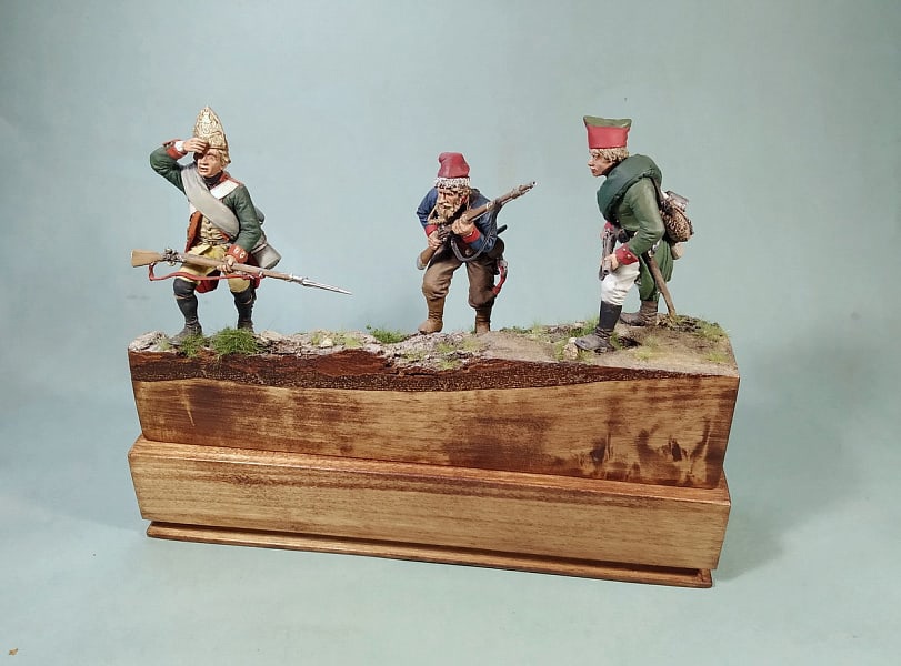 Dioramas and Vignettes: Russians in Switzerland. Suvorov's campaign, 1799, photo #6