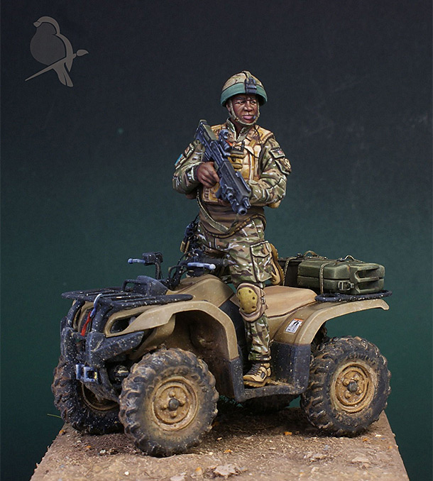 Dioramas and Vignettes: Yamaha Grizzly 450 Dioramas and Vignettes: Yamaha Grizzly 450
