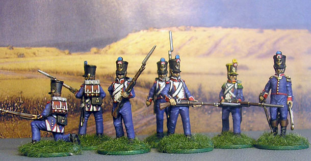 Figures: French Line Infantry, 1814 Figures: French Line Infantry, 1814