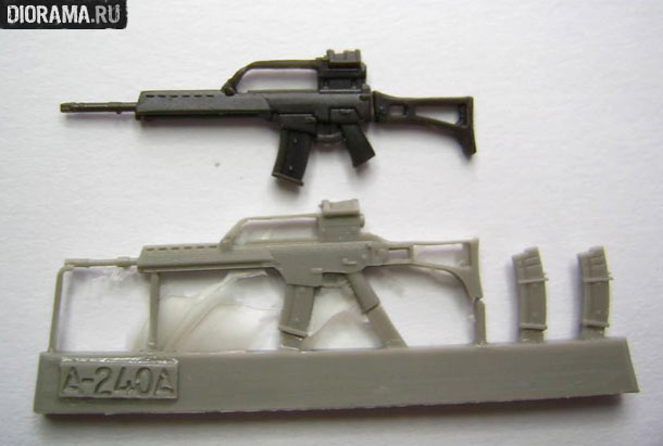 Reviews: G36 assault rifles in 1/35 scale Reviews: G36 assault rifles in 1/35 scale