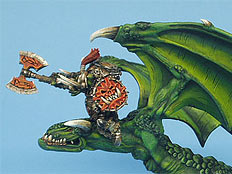 Orc Warboss on the wyvern (Worth to See)