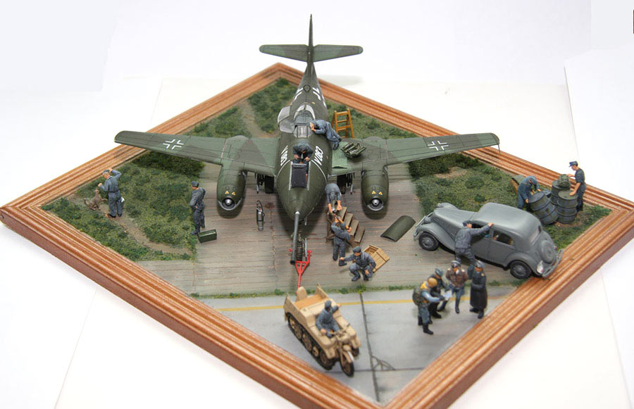 Photo 1 - Preflight briefing. Me-262 | Dioramas and Vignettes | Gallery ...