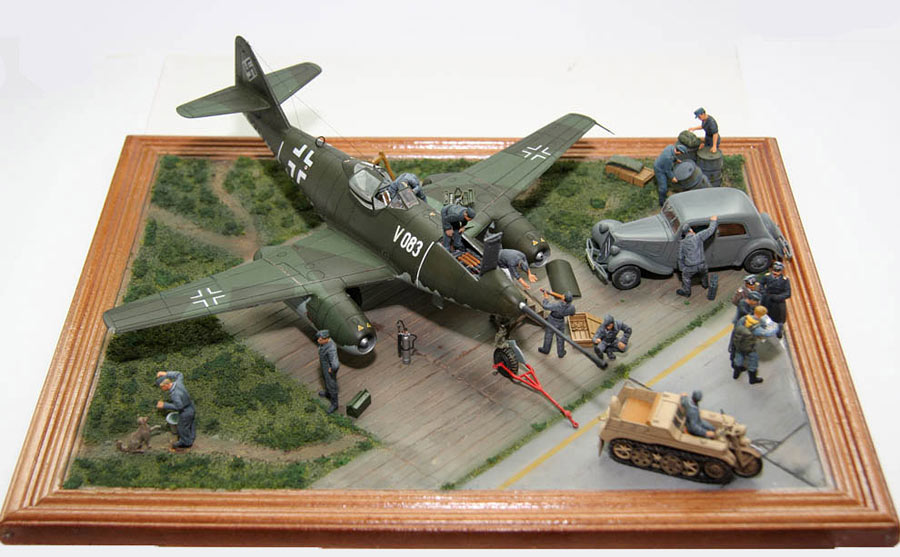 Photo 2 - Preflight briefing. Me-262 | Dioramas and Vignettes | Gallery ...