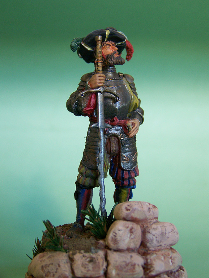 Photo 6 - Landsknecht, 16th century | Figures | Gallery on Diorama.ru