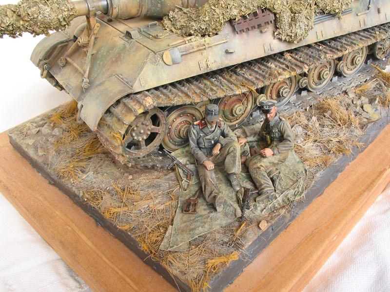 Photo 5 - Tankers at Rest | Dioramas and Vignettes | Gallery on Diorama.ru