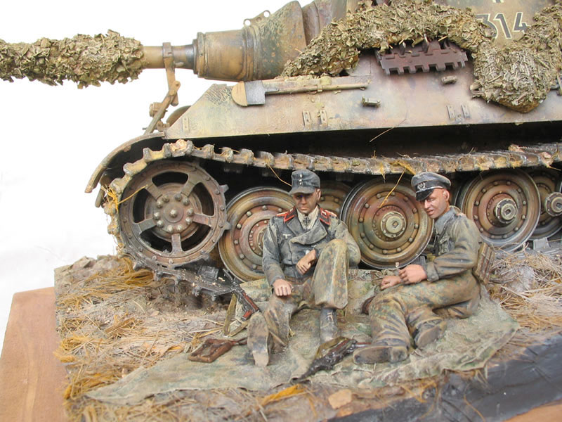 Photo 6 - Tankers at Rest | Dioramas and Vignettes | Gallery on Diorama.ru