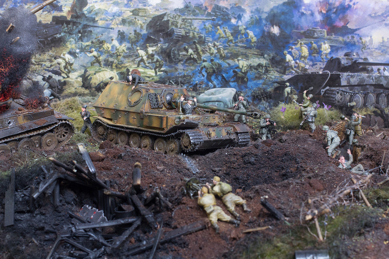 Photo 2 - Kursk bulge. The breaktrough | Dioramas and Vignettes ...