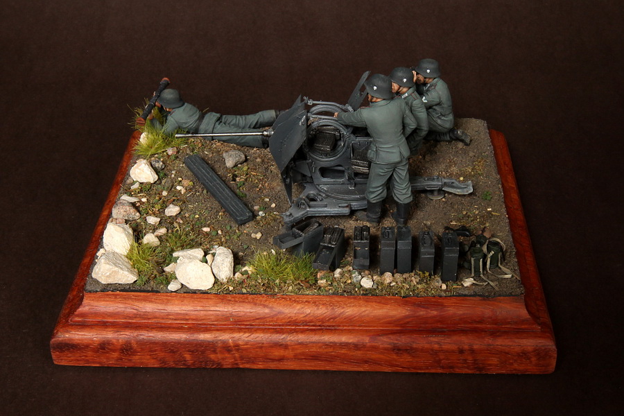 Photo 5 - FlaK 38 crew | Dioramas and Vignettes | Gallery on Diorama.ru