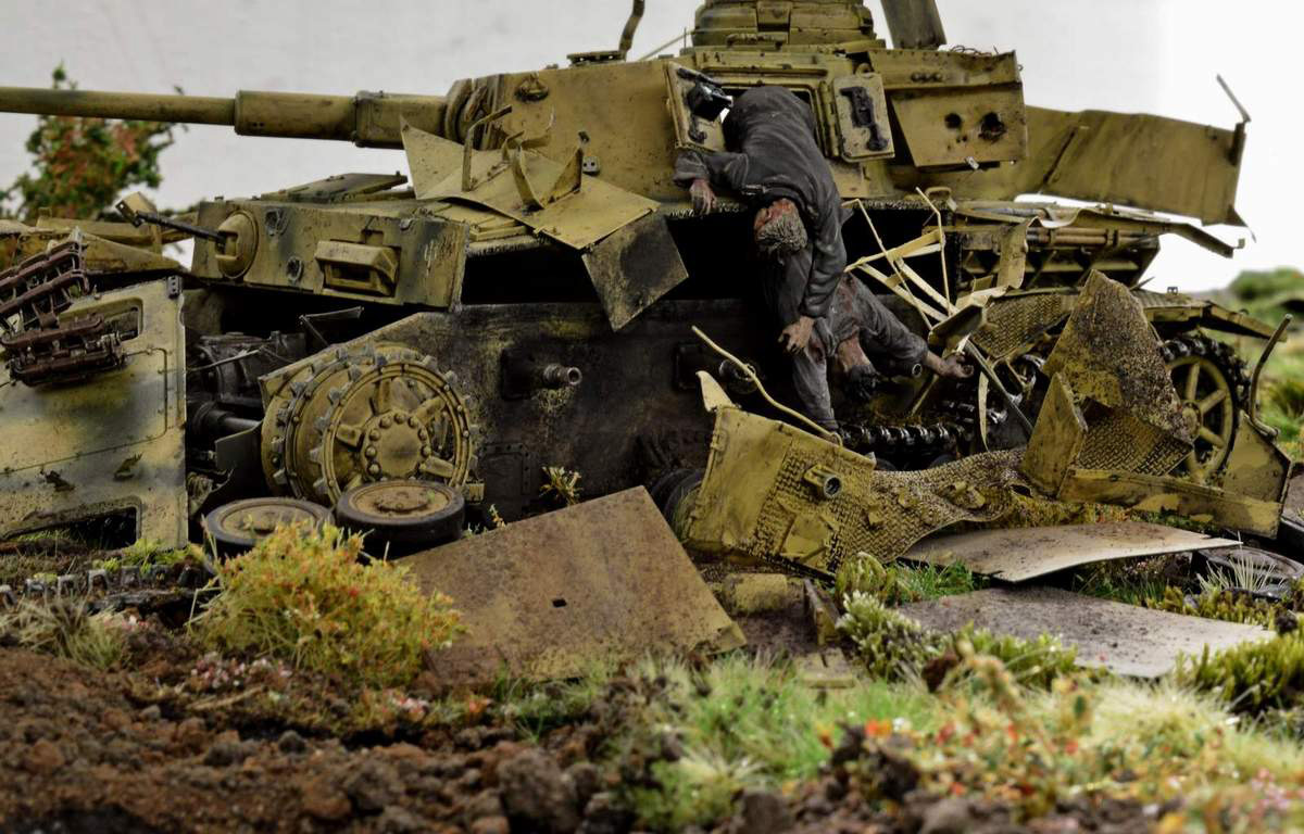 Photo 3 - Pz.Kpfw. IV Ausf. G. Kind regards from Zveroboy | Dioramas ...