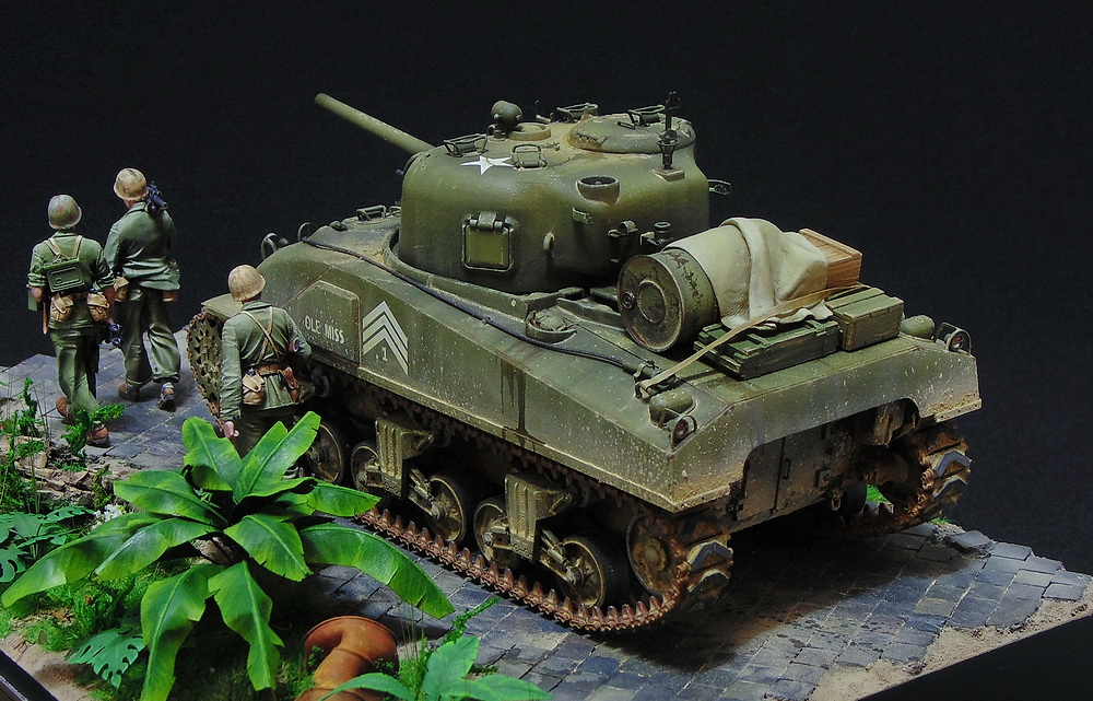 Photo 10 - M4 Sherman | Dioramas and Vignettes | Gallery on Diorama.ru